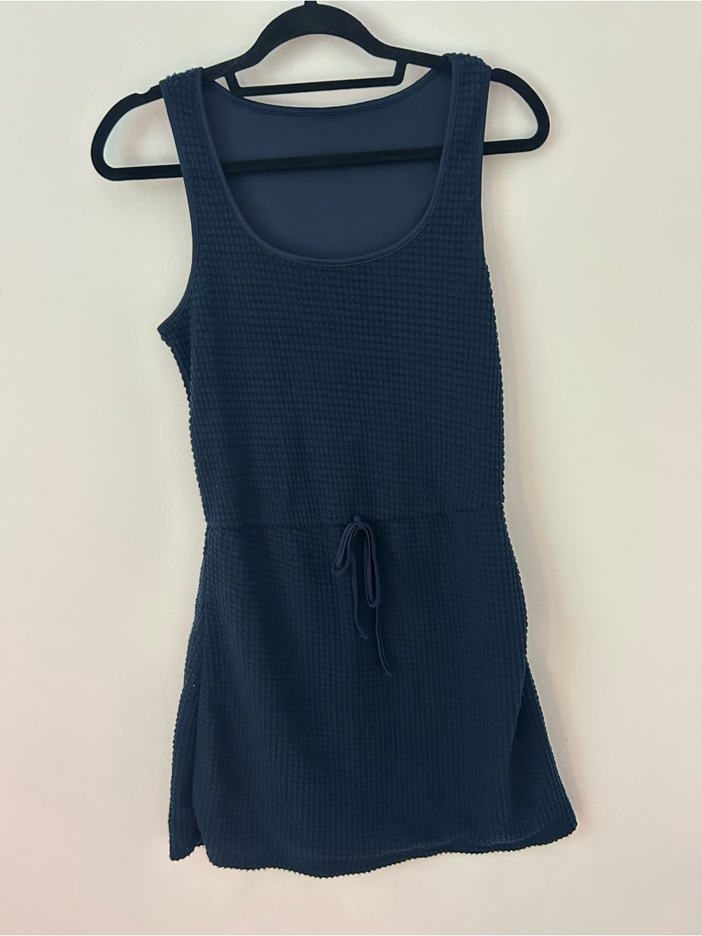 Emery Rose Navy Textured Mini Dress Size Small